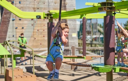 Mini Aerial Adventure at Hafan y Mor