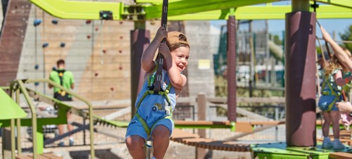 Mini Aerial Adventure at Hafan y Mor