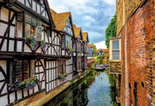 Medieval houses in Canterbury