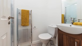 Caravan bathroom