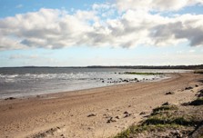 The coast stretching to Port Seton