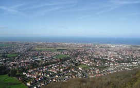 Prestatyn from above