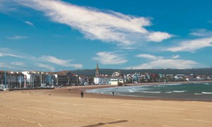 Weymouth Beach a short drive away