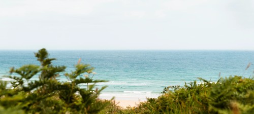 Magnificent Towans Beach in Hayle, by Haven's Riviere Sands Holiday Park.
