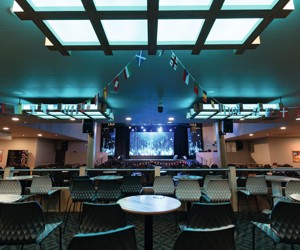 Find a table, grab a drink and watch the show unfold before you. You will need your Play Passes to access the venue.