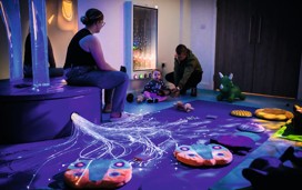Sense of the Sea Sensory Room at Craig Tara