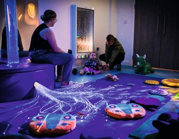 Sense of the Sea Sensory Room at Craig Tara