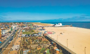 Nearby central Great Yarmouth 