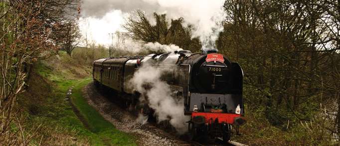 9. East Lancashire Railway, starting in Bury