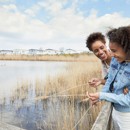 Pagham Lagoon next door at Church Farm