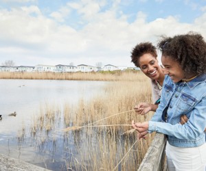 Pagham Lagoon next door at Church Farm