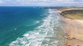 Perranporth Beach