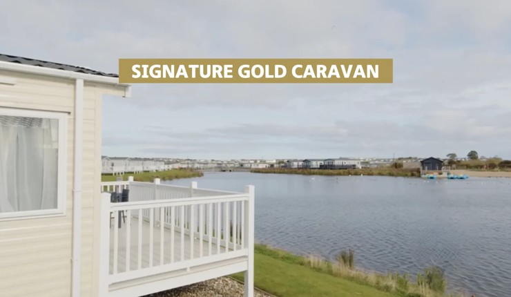 An image of a Haven Signature Gold grade caravan