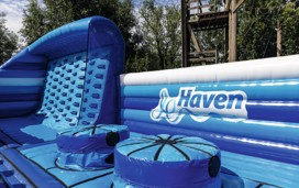 The Inflatable course at Burnham-on-Sea