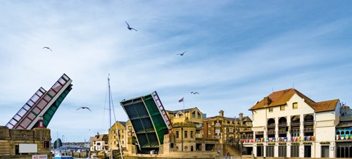 7. Weymouth Town Bridge 