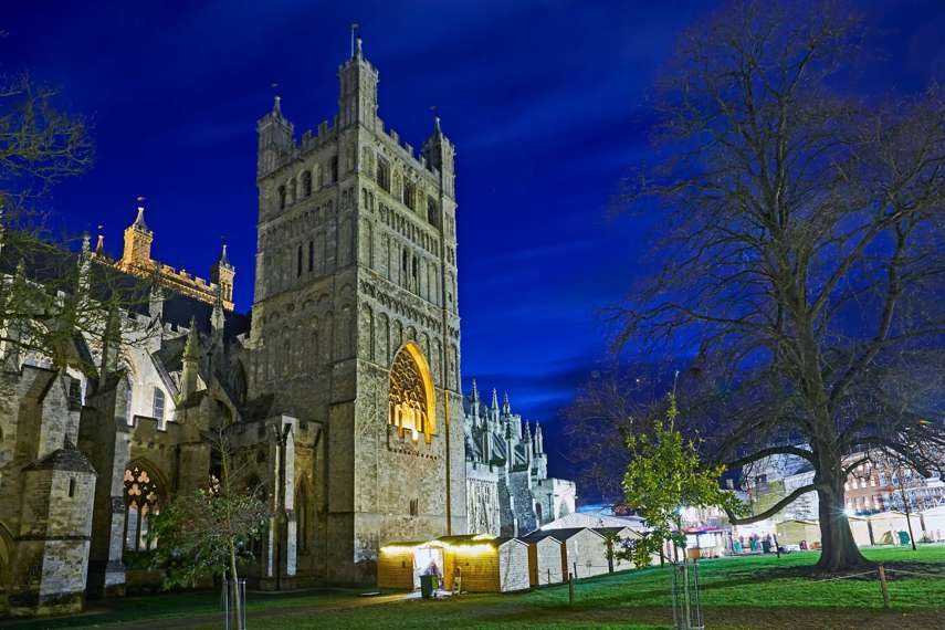 1. Exeter Cathedral Christmas Market