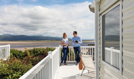 Stunning sea views from Garreg Wen, North Wales