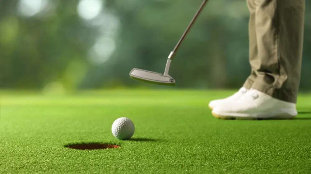 10. Get a round in at the local links