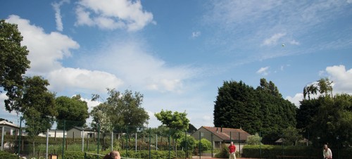 Tennis courts at our holiday parks