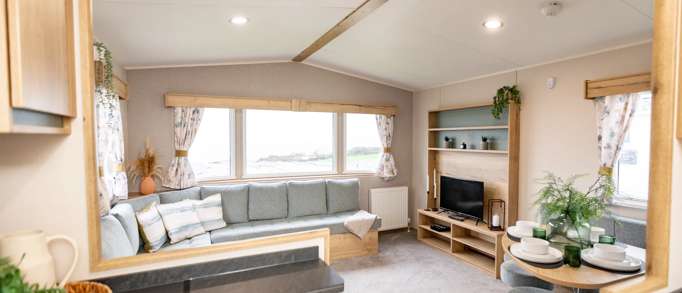 7. Book an air-con Haven caravan 