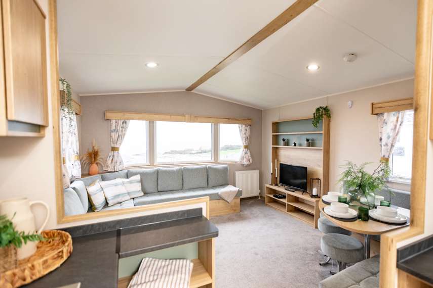 7. Book an air-con Haven caravan 