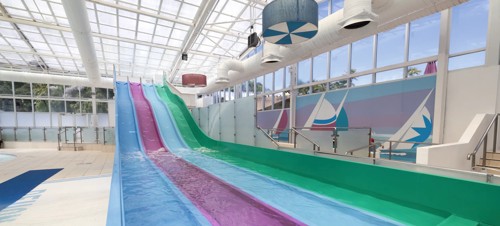 1. Devon Cliffs’ swimming pools 