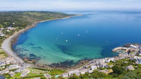Helston, Cornwall from above