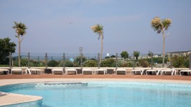 Outdoor pool at Littlesea