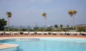 Outdoor pool at Littlesea