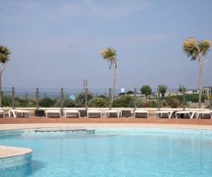 Outdoor pool at Littlesea