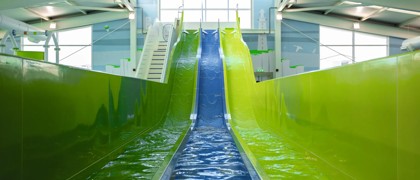 Fun indoor pools  at Thornwick Bay