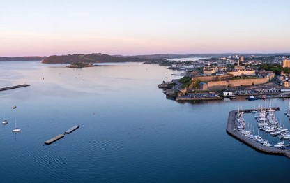 Plymouth from above
