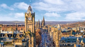 View of Edinburgh