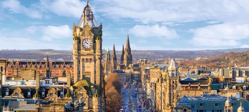 View of Edinburgh