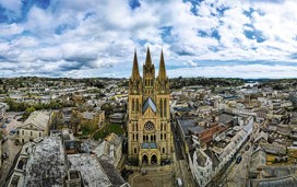 Truro from above