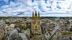 Truro from above