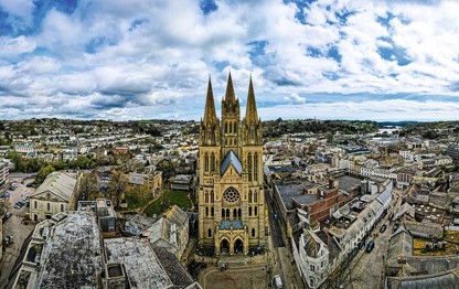 Truro from above