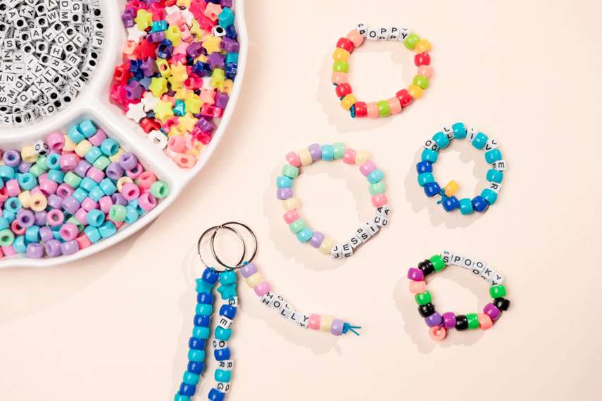 Friendship Bracelets and Keyring Creations
