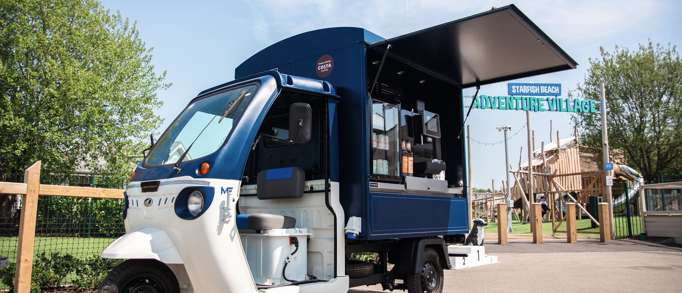 A new Costa Coffee Cart