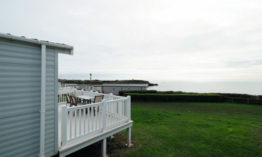 Caravans at Devon Cliffs