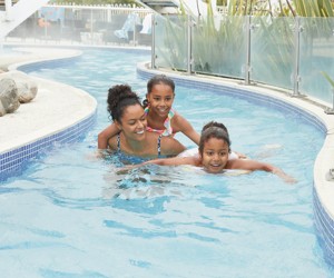 Lazy river at Weymouth Bay