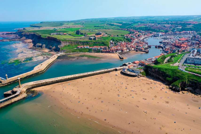 8. Whitby Beach (West Cliff), Whitby