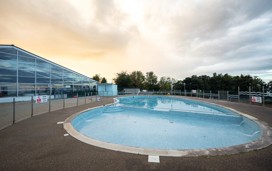 Outdoor pool at Quay West