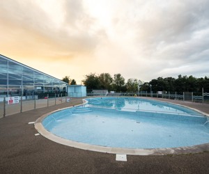 Outdoor pool at Quay West