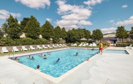 Outdoor pool at Seaview