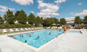 Outdoor pool at Seaview