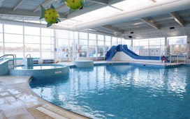 Indoor pool at Haggerston Castle