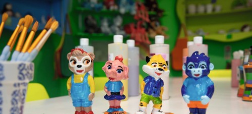Seaside Squad Pic 'n' Paint