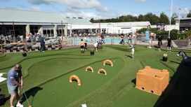 Crazy golf