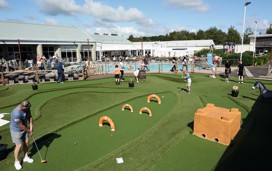 Crazy golf